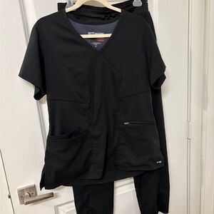 Grey’s Anatomy Black Scrub Set